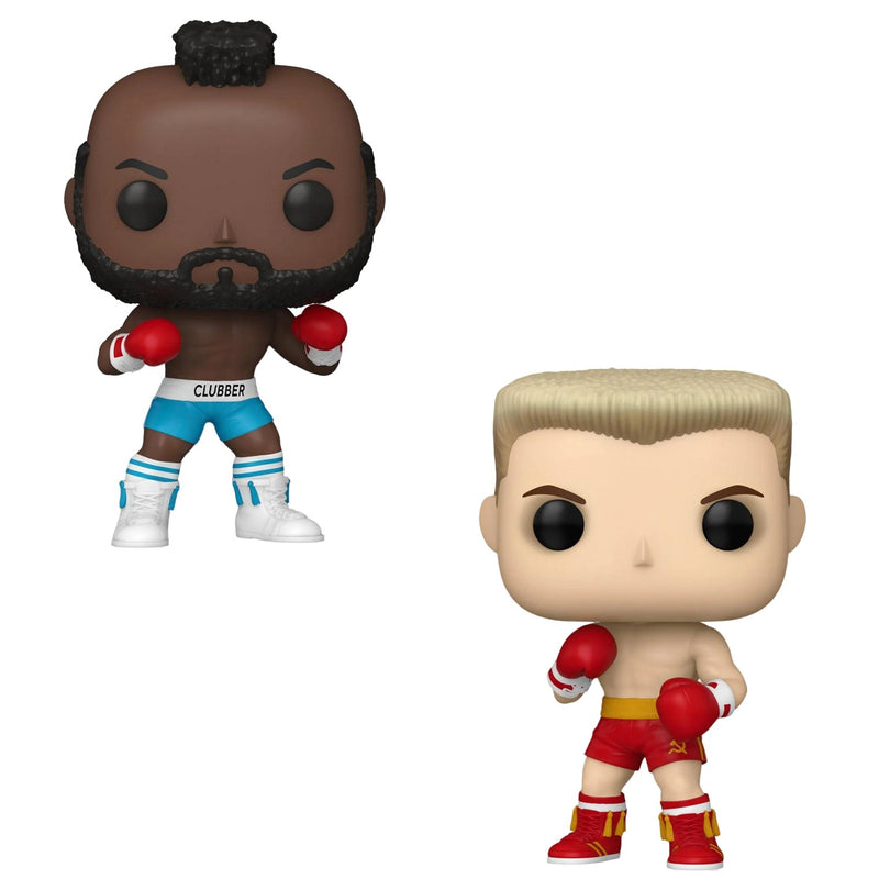 Funko Pop! 2 Pack Rocky - Clubber Lang #1714 & Ivan Drago #1715