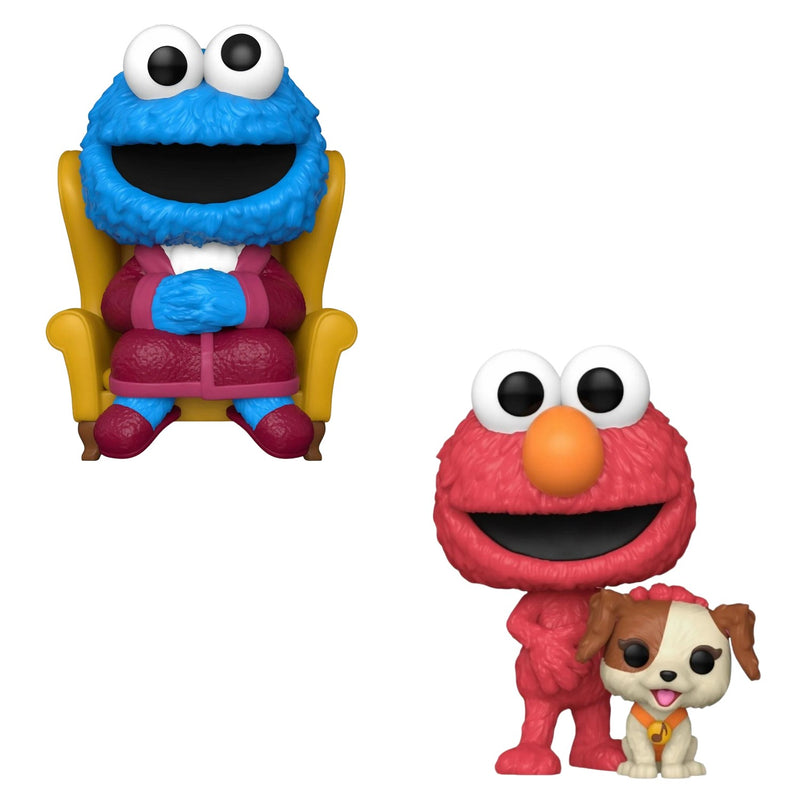 Funko Pop! 2 Pack Sesame Street - Cookie Monster #1609 & Elmo & Tango #1611