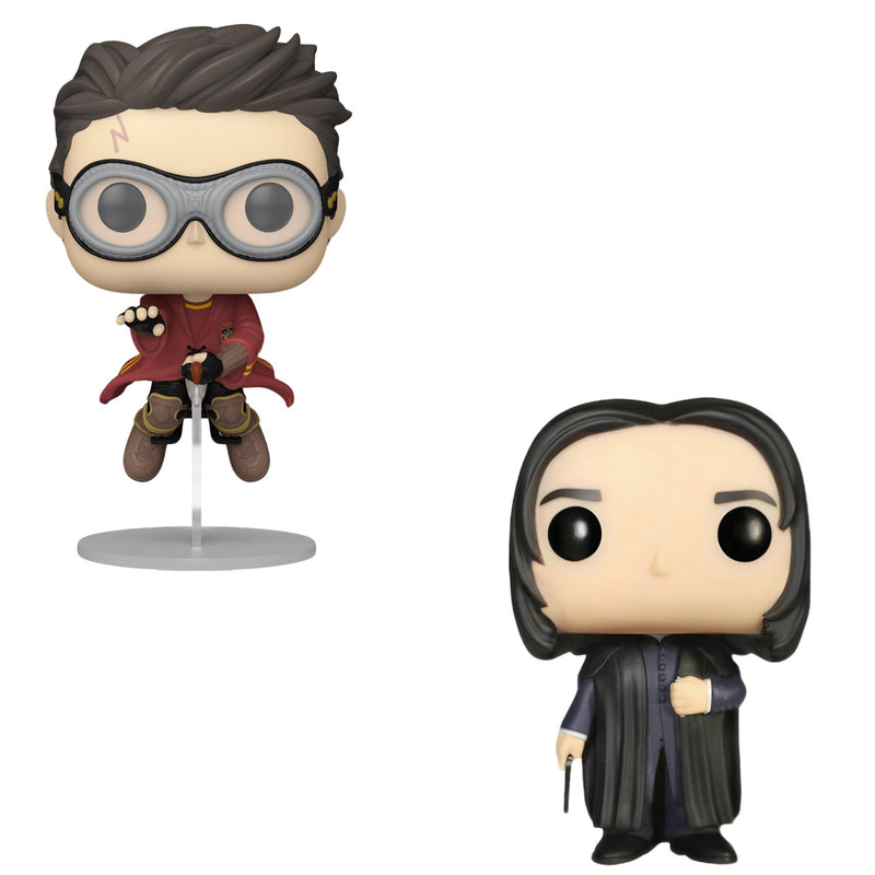 Funko Pop! 2 Pack Severus Snape #05 & Prisoner Azkaban-Harry (Quidditch) #165