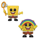 Funko Pop! 2 Pack SpongBob SquarePants: Rainbow #558 & With Net #SE