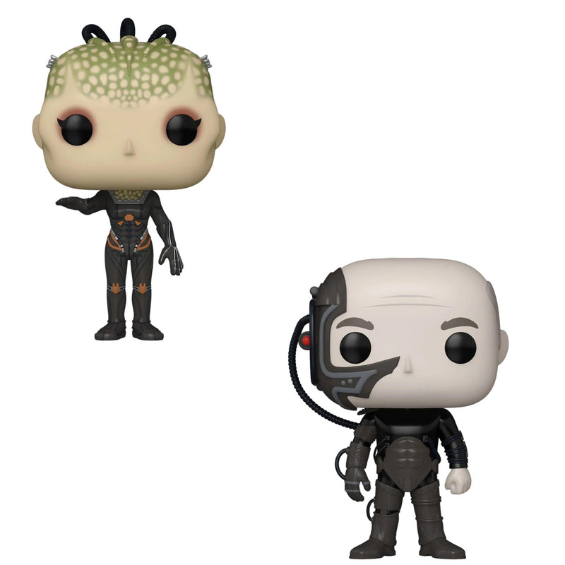 Funko Pop! 2 Pack Star Trek: First Contact - The Borg Queen #1707 & Locutus of Borg #1708