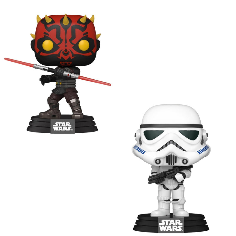 Funko Pop! 2 Pack Star Wars - Darth Maul #410 & Stormtrooper #598