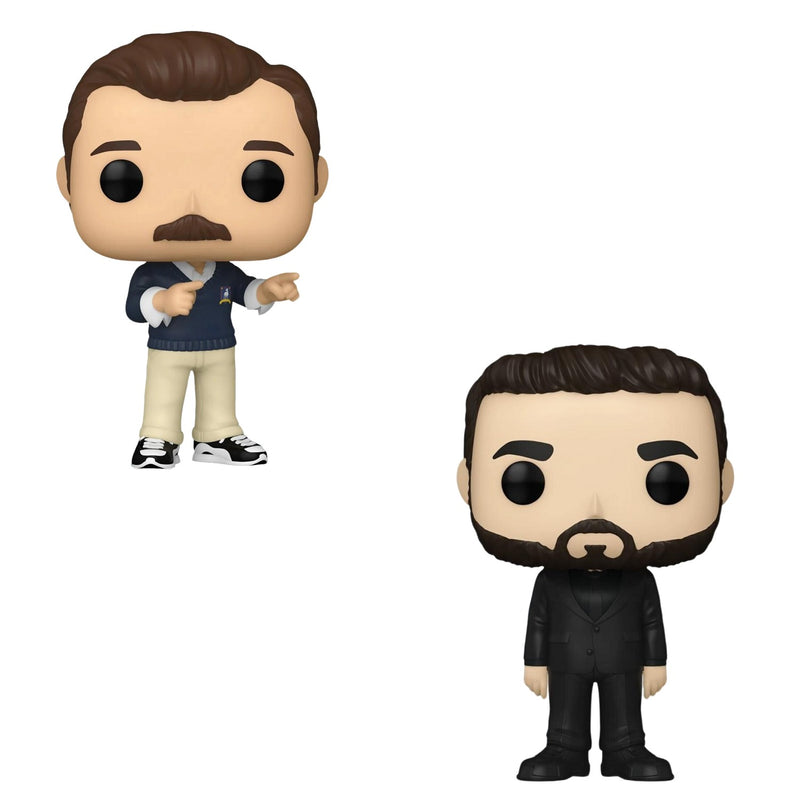 Funko Pop! 2 Pack Ted Lasso Pointing #1570 & Roy Kent #1508