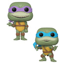 Funko Pop! 2 Pack TMNT Secret of Ooze: Donatello #1133 & Leonardo #1134