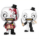 Funko Pop! 2 Pack Terrifier: Art the Clown - with Head #1796 & with Knife #1590