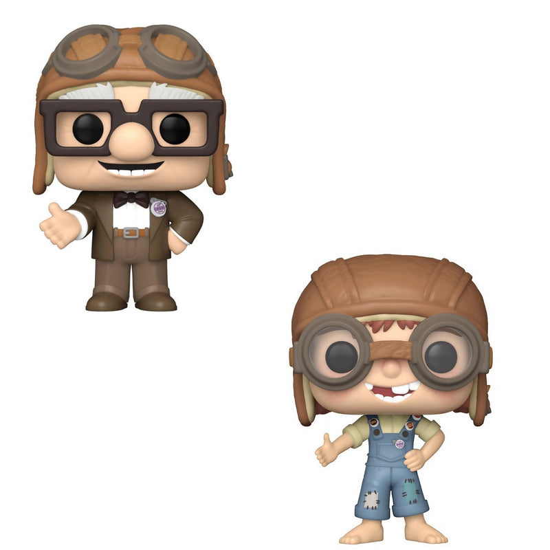 Funko Pop! 2 Pack Up - Carl #1478 & Young Ellie #1481