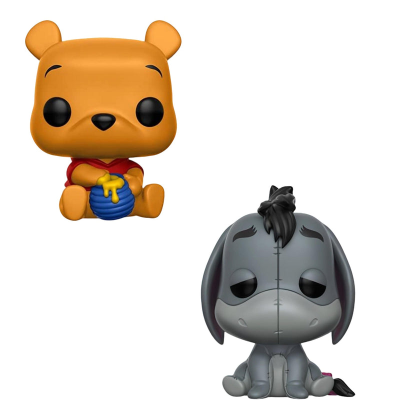 Funko Pop! 2 Pack - Winnie the Pooh with Honey #252 & Eeyore #254