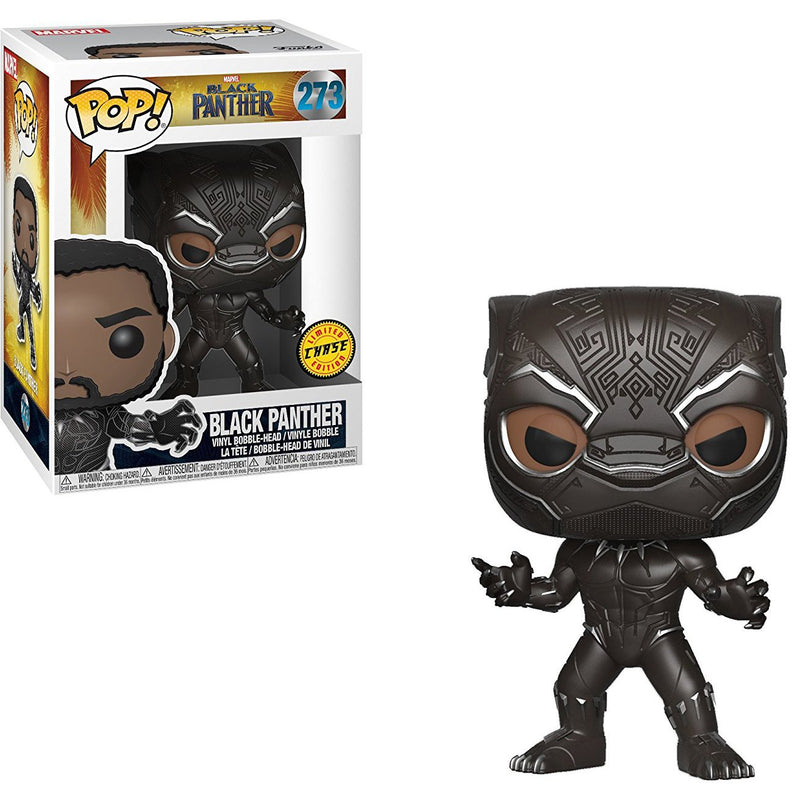 Funko Pop! Bobble-Head - Black Panther Limited Chase Edition - Marvel