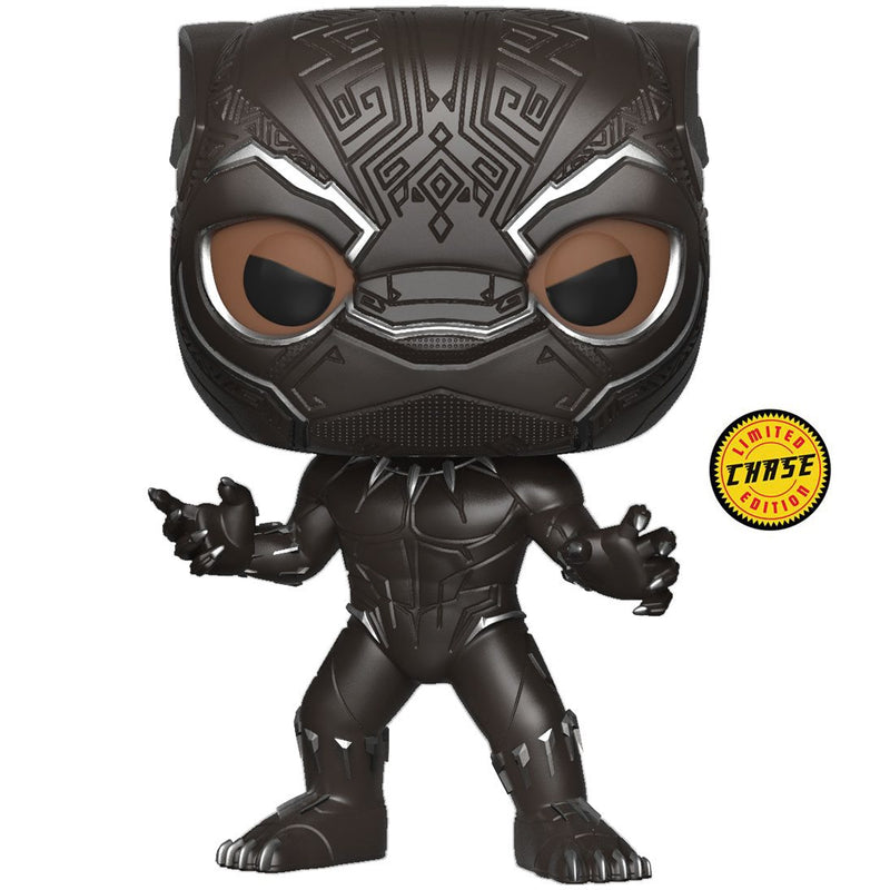 Funko Pop! Bobble-Head - Black Panther Limited Chase Edition - Marvel