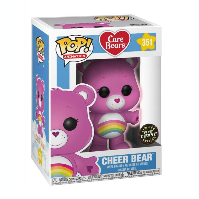 Funko Pop! Care Bears Cheer Bear Chase Glow in the Dark