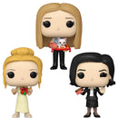 Funko Pop! 3 Pack Friends - Phoebe Buffay Christmas Bow #1647, Monica Geller Mockolate #1649, Rachel Green with Cat #1650