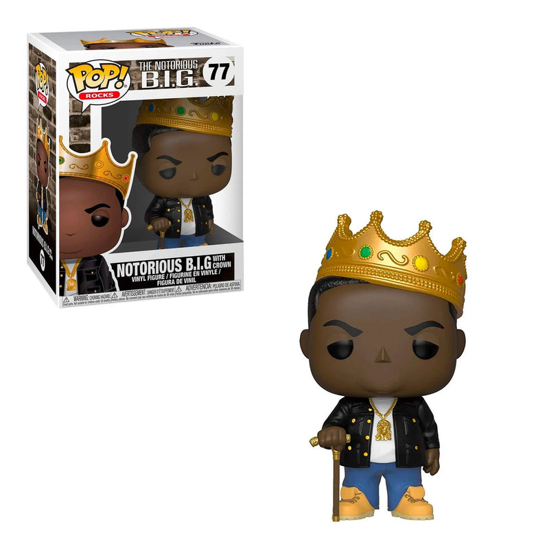 Funko Pop! 2 Pack Snoop Dogg #391 & Notorious B.I.G. with Crown #77