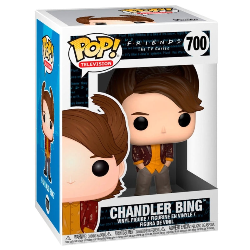 Funko Pop! 2 Pack Friends - Monica Geller (Waitress) #1279 & Chandler Bing 80s Hair #700