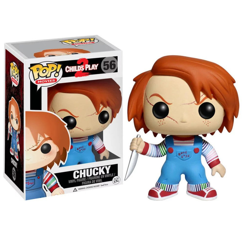 Funko Pop! 4 Pack Chucky: Chucky #56, Vintage Halloween Chucky #1249, Bride of Chucky #1249, Bride of Chucky - Tiffany #468