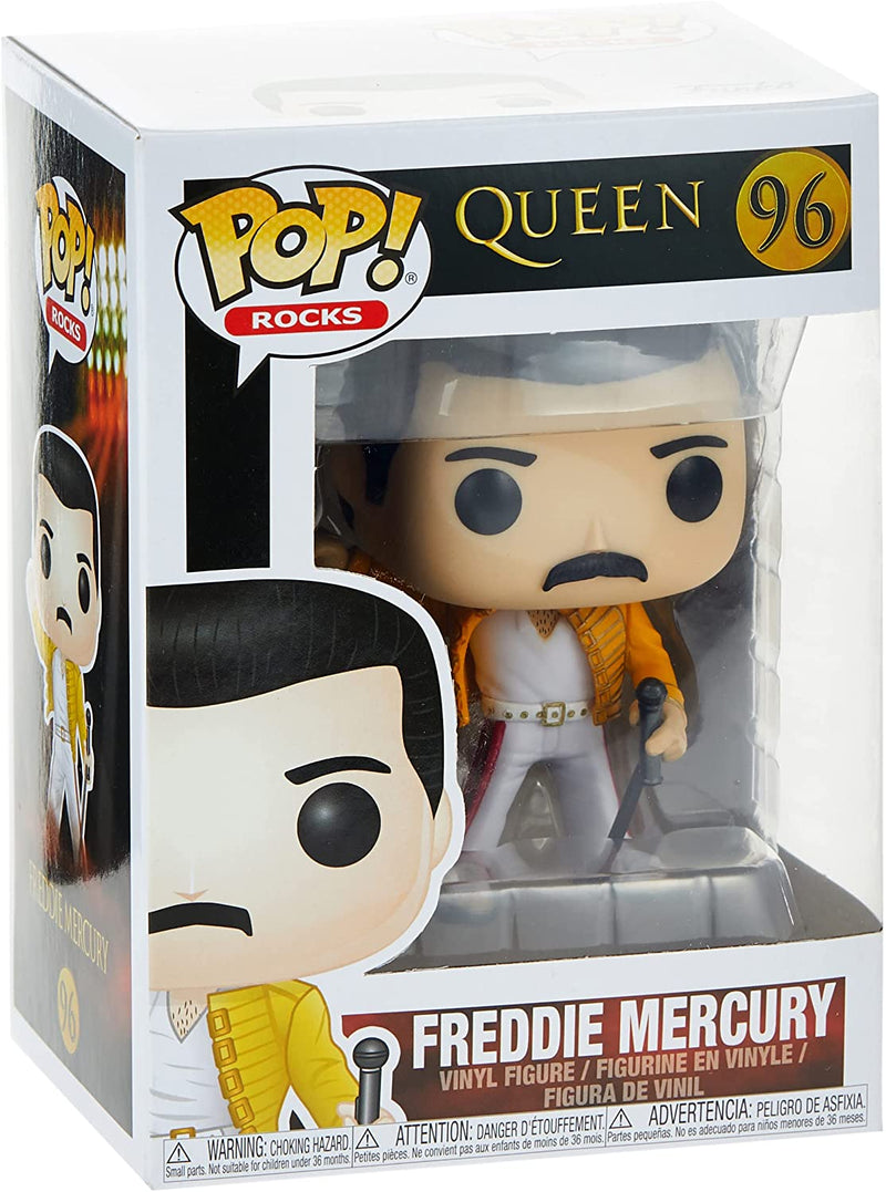 Funko Pop! 2 Pack Queen - Freddie Mercury with Cape #414 & Freddie Mercury #96