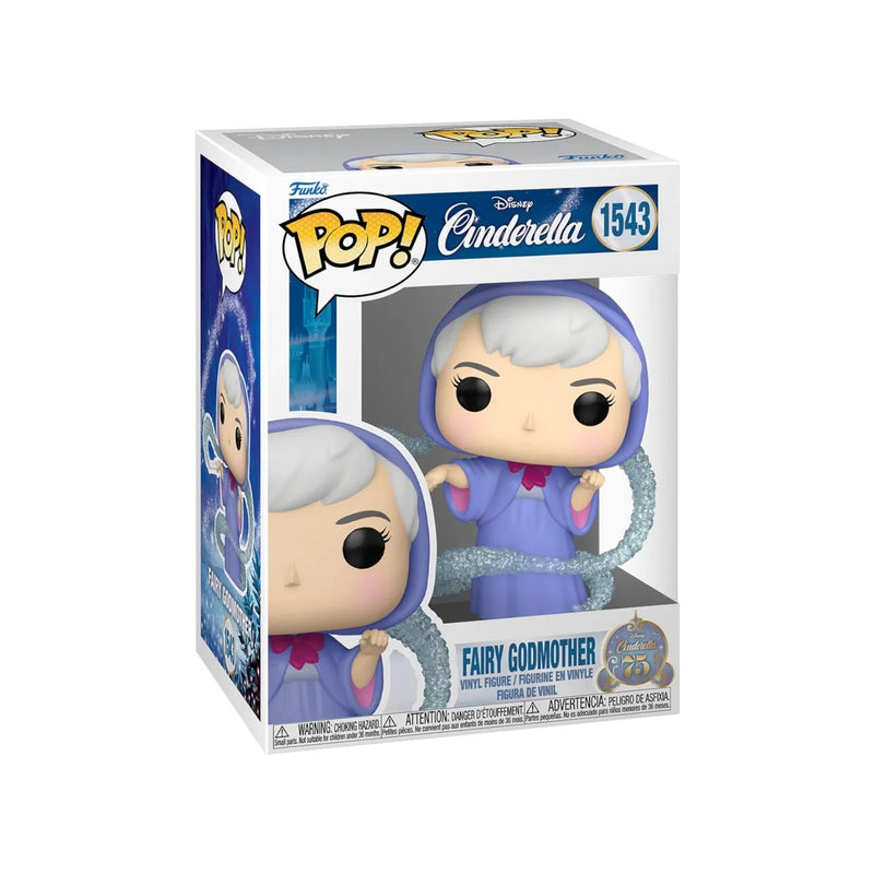 Funko Pop! 2 Pack Cinderella 75th - Fairy Godmother #1543 & Jaq & Gus Gus #1544