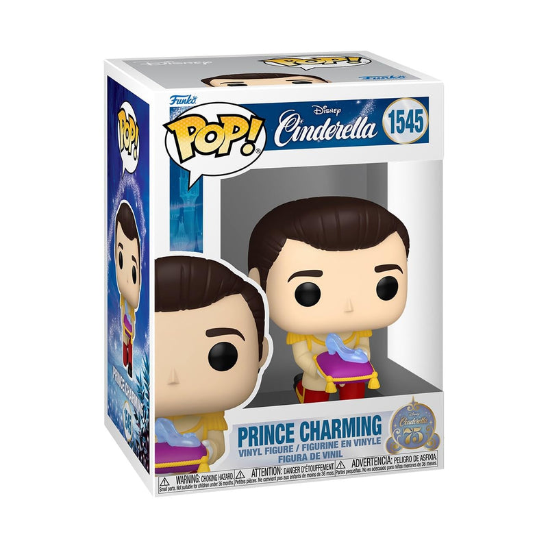 Funko Pop! 2 Pack Cinderella 75th - Cinderella #1542 & Prince Charming #1545