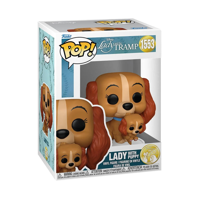 Funko Pop! Lady and the Tramp 70th Anniversary - Lady with Puppy