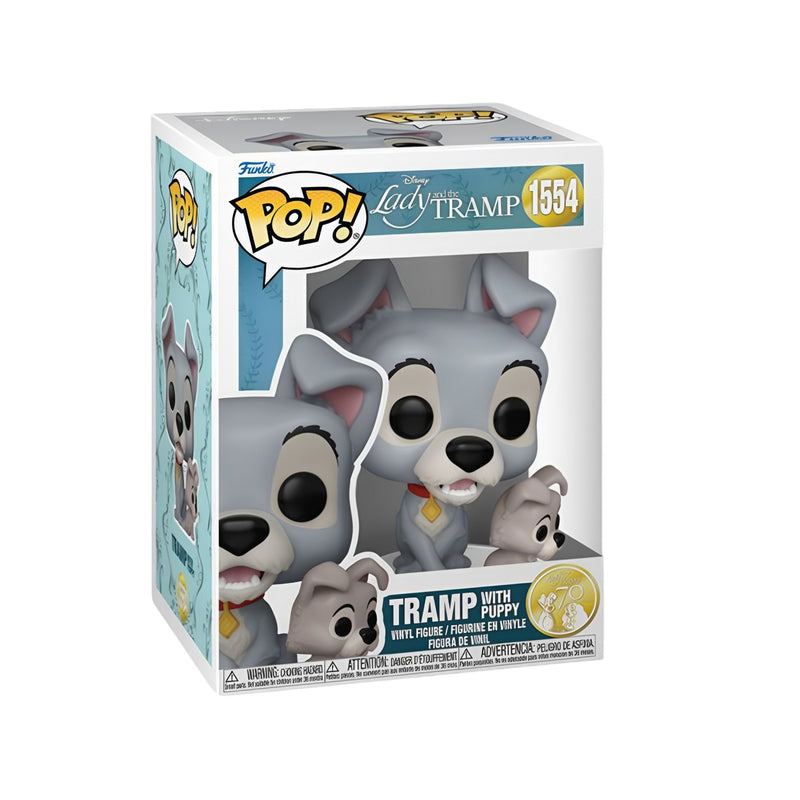 Funko Pop! Lady and the Tramp 70th Anniversary - Tramp with Puppy