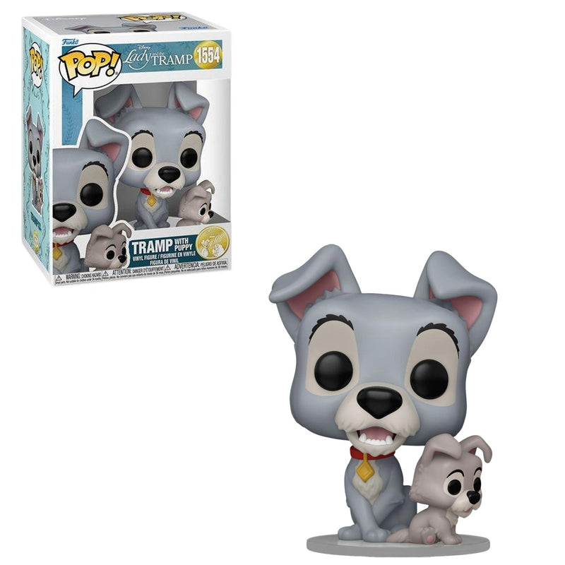 Funko Pop! Lady and the Tramp 70th Anniversary - Tramp with Puppy