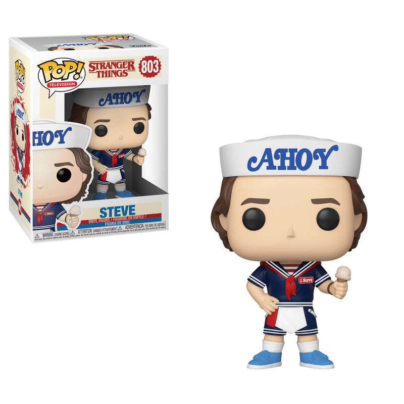 Funko Pop! 2 Pack Stranger Things - Steve with Ice Cream #803 & Eleven #843