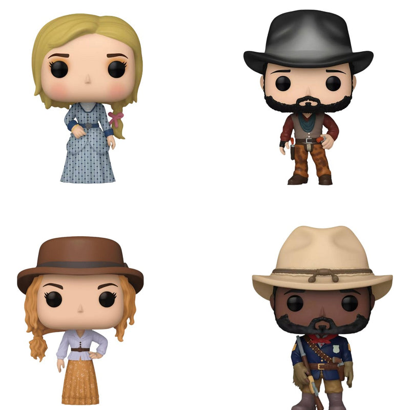 Funko Pop! 4 pack 1883: Elsa Dutton, James Dutton, Margaret Dutton, Thomas #1443 #1444, #1445, #1448