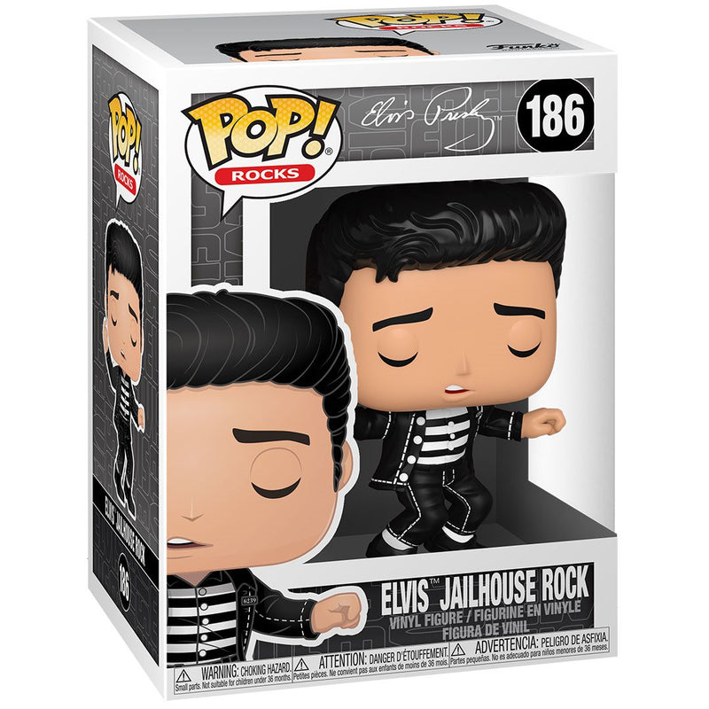 Funko Pop! 2 Pack Elvis '68 Comeback Special #188 & Jailhouse Rock #186