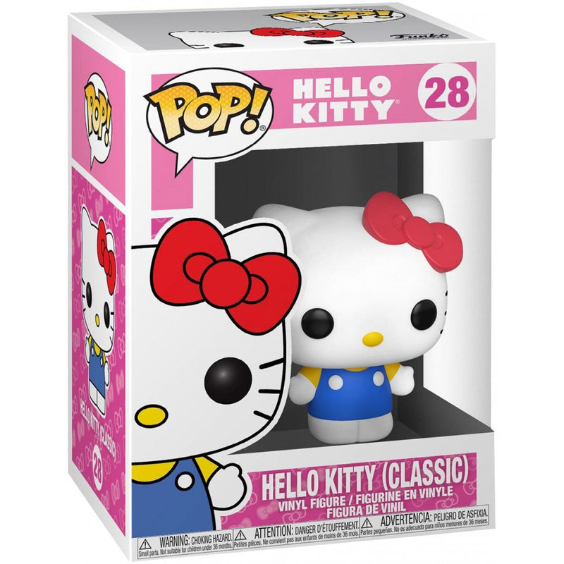 Funko Pop! 4 Pack Hello Kitty: Classic, Kawaii Burger Shop, Polar Bear Hat, Kaiju Sea Kaiju #28, #29, #69, #41