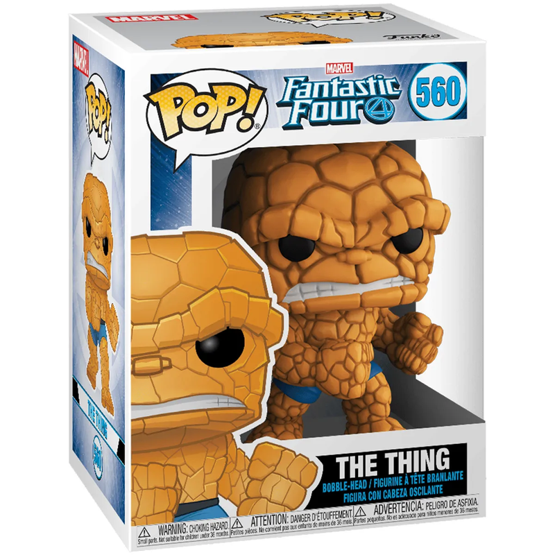 Funko Pop! 2 Pack Marvel - The Thing #560 & Hulk Endgame #451