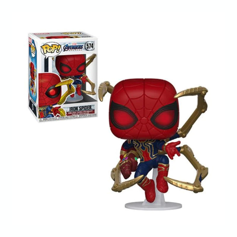 Funko Pop! Bobble Head - Iron Spider with Nano Gauntlet - Avengers Endgame