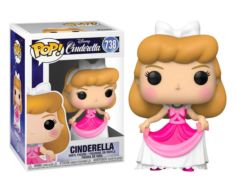 Funko Pop! 2 Pack Disney - Cinderella #738 & Belle #1021