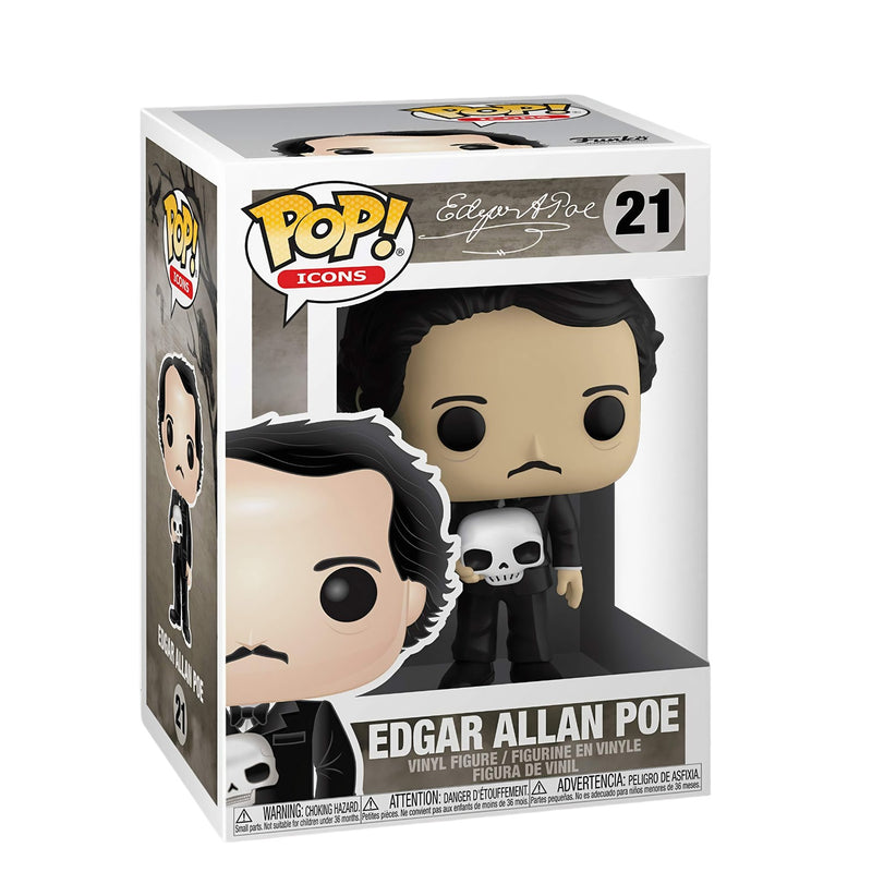 Funko Pop! Edgar Allan Poe with Skull