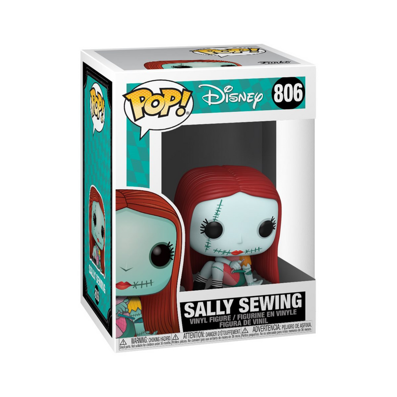 Funko Pop! 2 Pack Nightmare Before Christmas -Sally Sewing #806 & Jack Skellington #1356