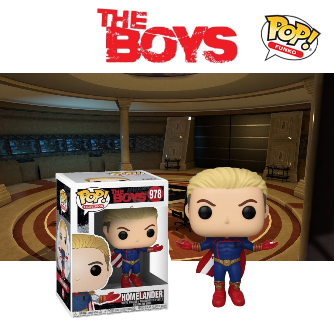 Funko Pop! The Boys - Homelander #978