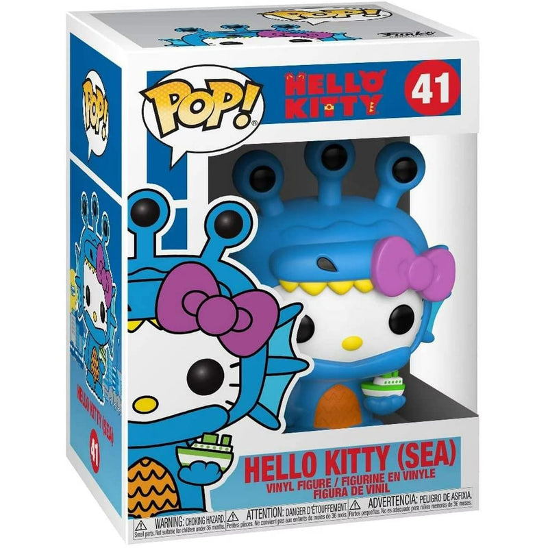 Funko Pop! 2 Pack Hello Kitty x Kaiju Sea Kaiju #41 & Hello Kitty with Dessert #89