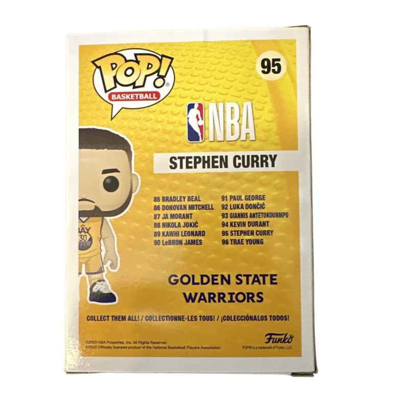 Funko Pop! Golden State Warriors Stephen Curry Alternate