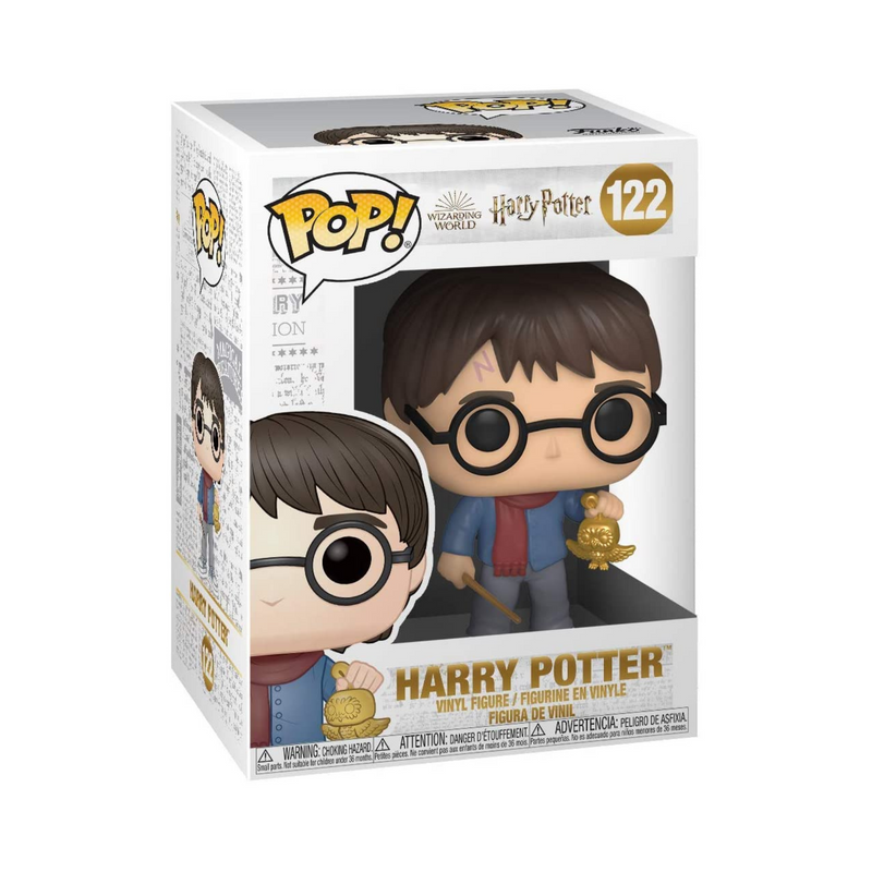 Funko Pop! 2 Pack Holiday Harry #122 & Hedwig #76