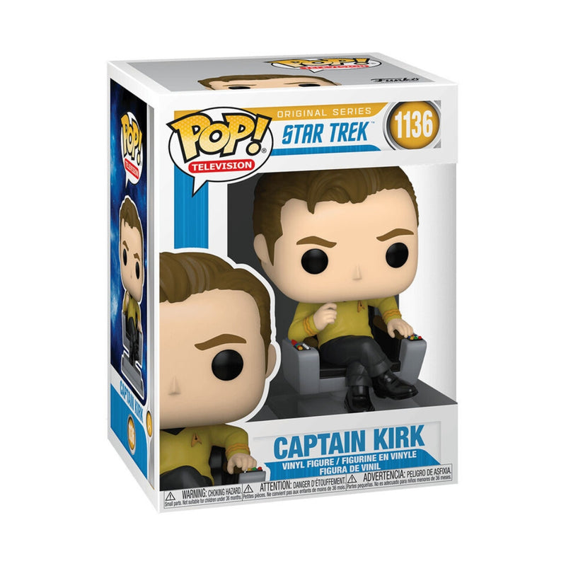 Funko Pop! Star Trek Captain Kirk in Chair