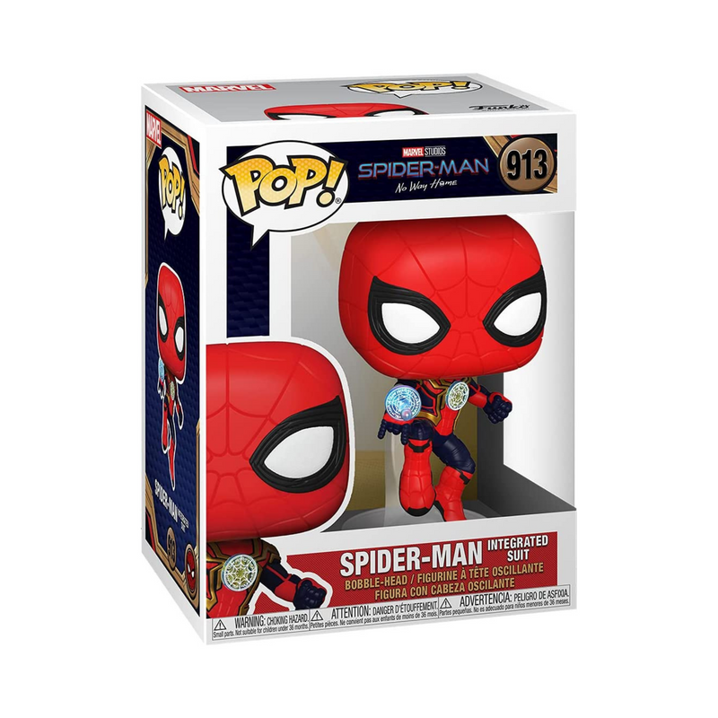 Funko Pop! 2 Pack Spiderman - Spiderman #03 & Spiderman (Integrated Suit) #913