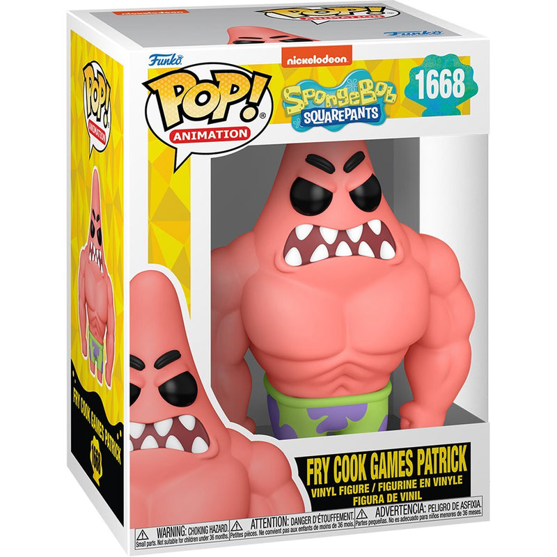 Funko Pop! SpongeBob Squarepants - Fry Cook Games Patrick