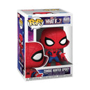 Funko Pop! Marvel What If...? Bobble Head Zombie Hunter Spidey