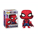 Funko Pop! Marvel What If...? Bobble Head Zombie Hunter Spidey