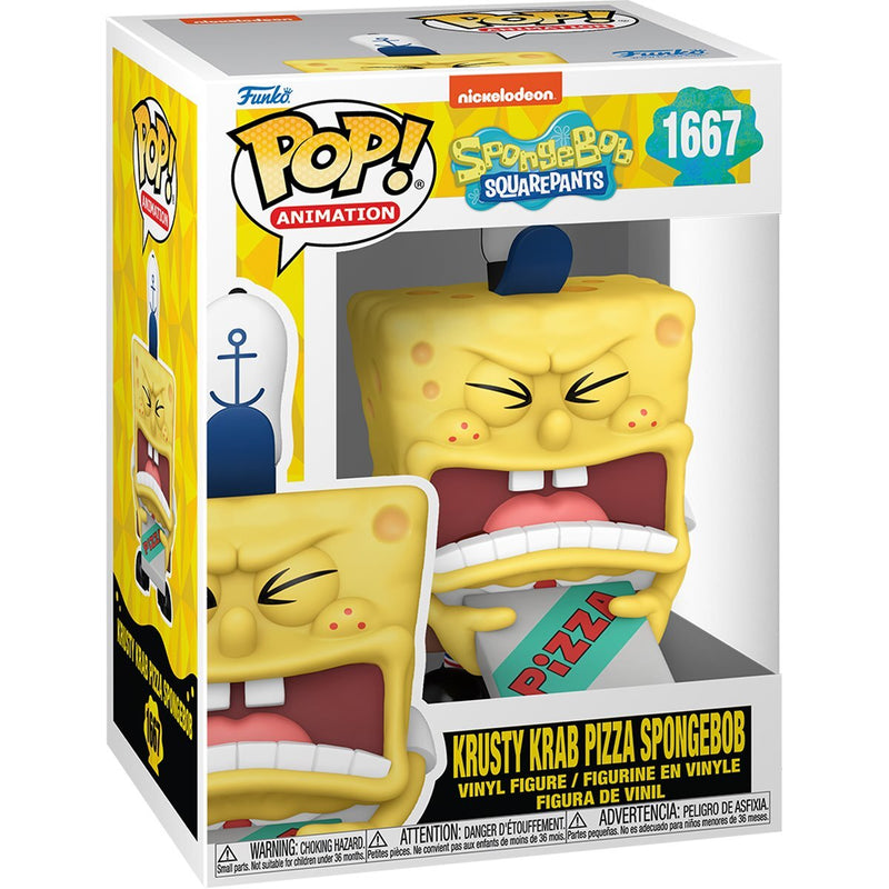 Funko Pop! SpongeBob Squarepants - Krusty Krab Pizza SpongeBob