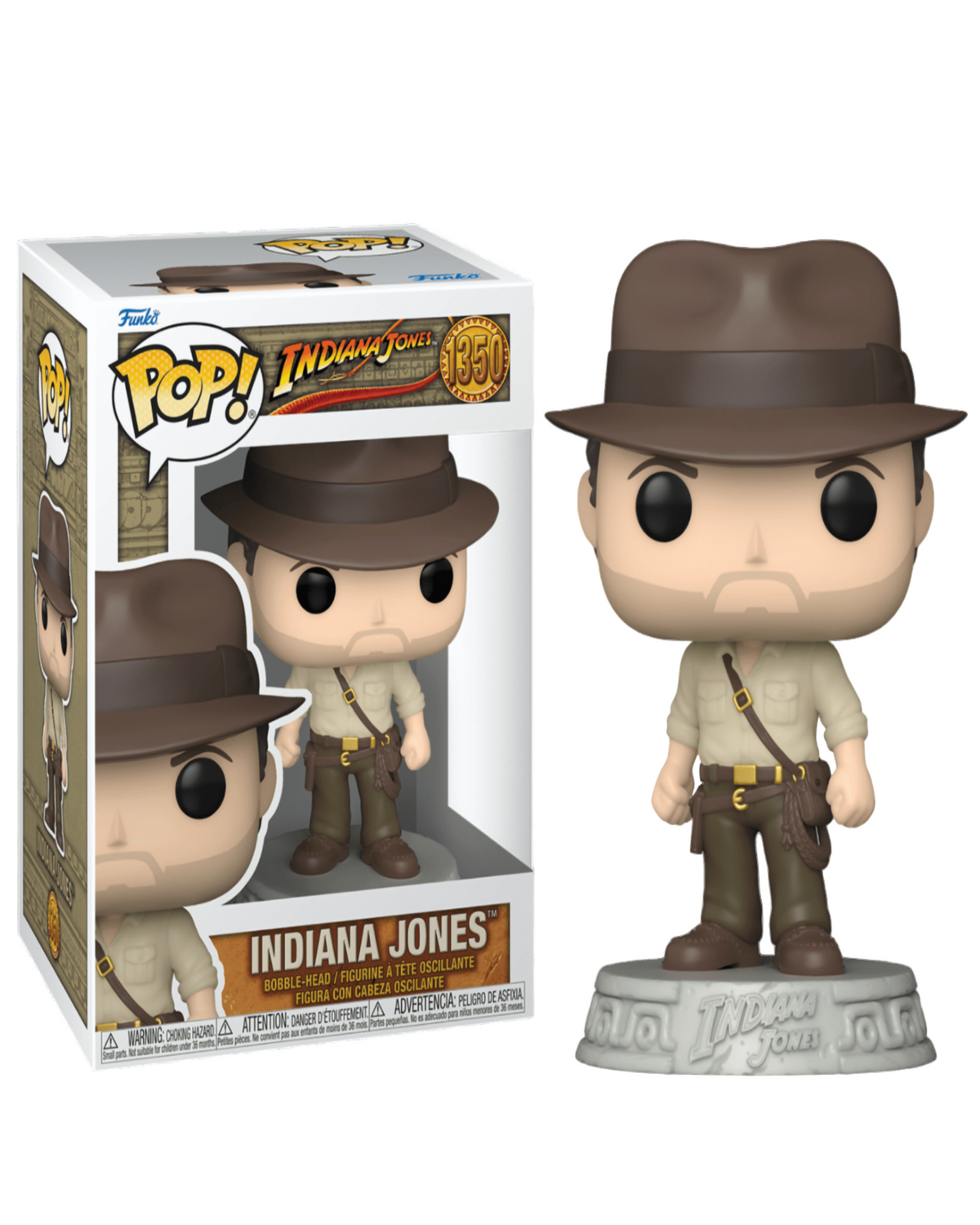 Funko Pop! Bobble-Head Indiana Jones and the Raiders of the