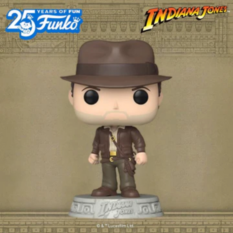 Funko Pop! Bobble-Head Indiana Jones and the Raiders of the Lost Ark Indiana  Jones #1350