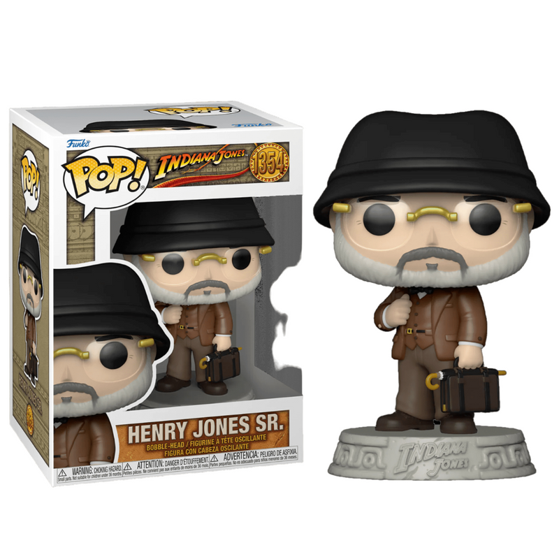 Funko Pop! Bobble-Head Indiana Jones and the Last Crusade Henry Jones Sr.