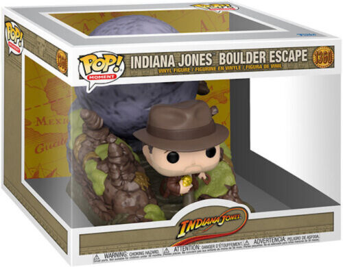 Funko Pop! Raiders of the Lost Ark Indiana Jones Boulder Escape