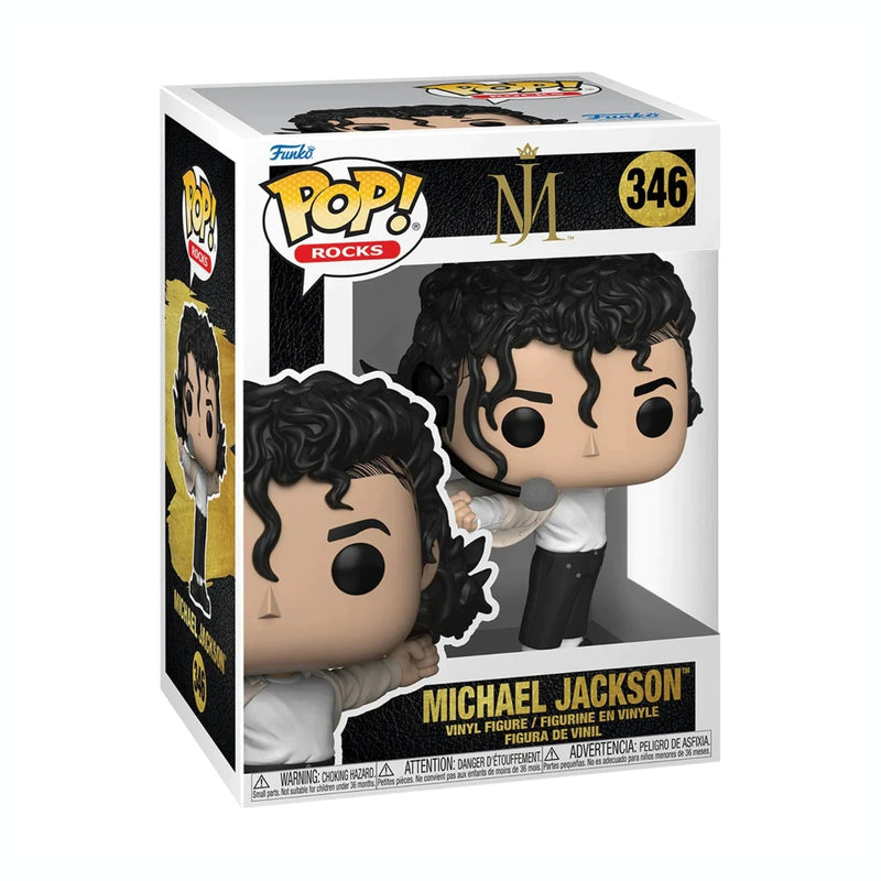 Funko Pop! 4 Pack Michael Jackson - Super Bowl #346, Thriller #359, Billie Jean #360, Armor #376