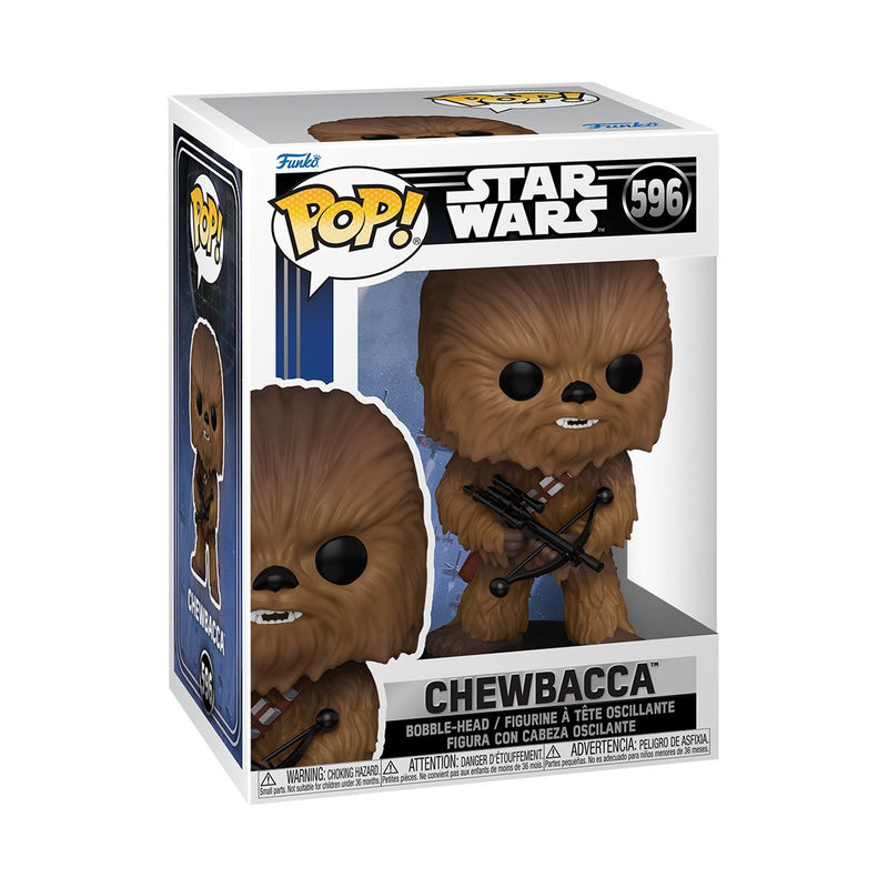 Funko Pop! 2 Pack Star Wars - Chewbacca #596 & Princess Leia #595