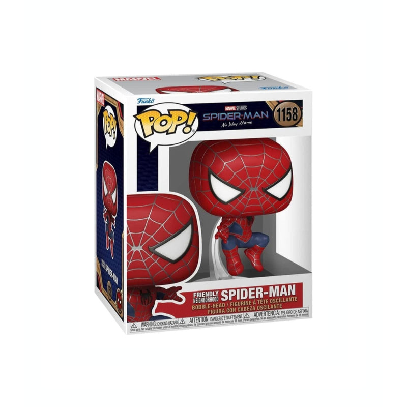 Funko Pop! Spiderman No Way Home Bobble Head Friendly Neighborhood Spider-Man